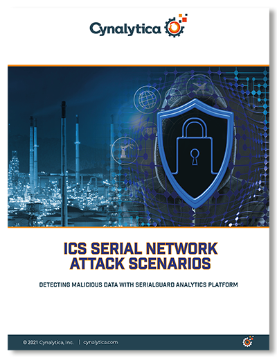 ICS Serial Network Attack Scenarios Detecting Malicious Data