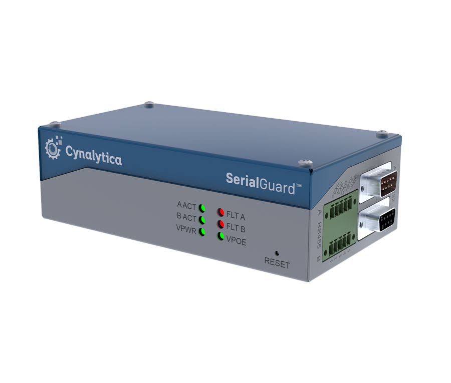 SerialGuard hardware sensor for tapping serial communications