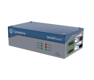 SerialGuard hardware sensor for tapping serial communications