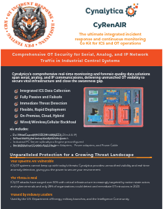 Cynalytica CyRenAIR Product Profile